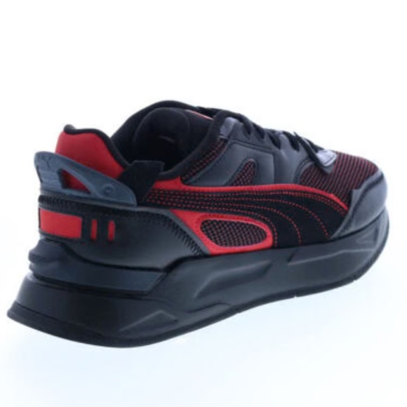 PUMA Scuderia Ferrari Mirage Sport 'Black Rosso Corsa' Sneakers 307635-01 Sz 13 - Picture 7 of 16